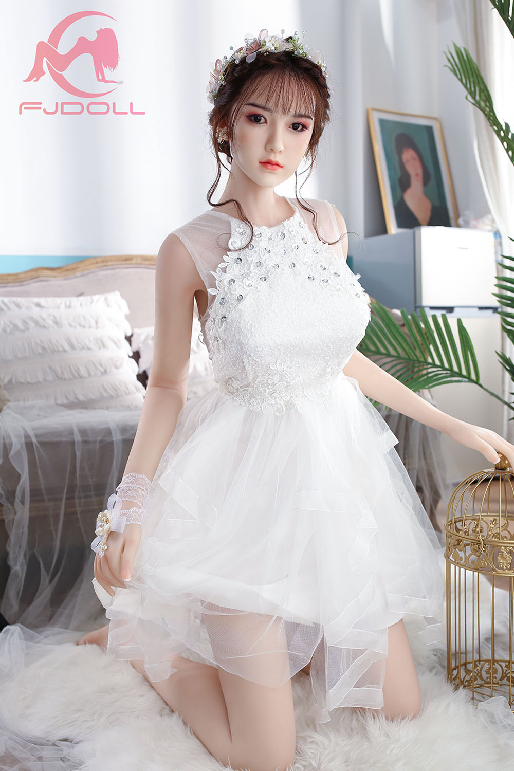 Picture of FJ Doll | 169cm/5ft7 D-Cup Silicone Head Sex Doll - Orlissa