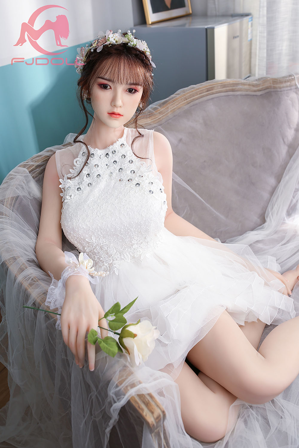 Picture of FJ Doll | 169cm/5ft7 D-Cup Silicone Head Sex Doll - Orlissa