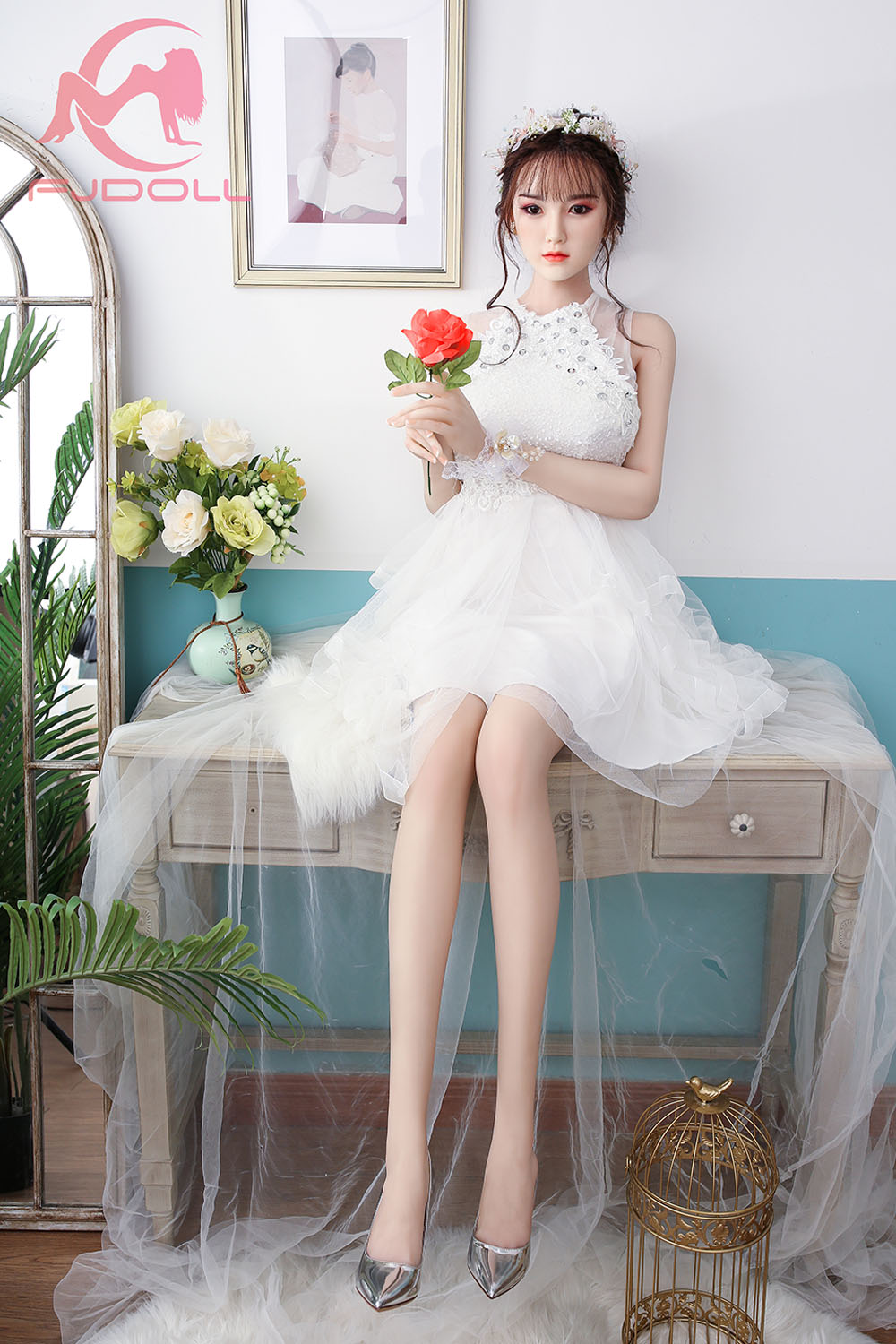 Picture of FJ Doll | 169cm/5ft7 D-Cup Silicone Head Sex Doll - Orlissa