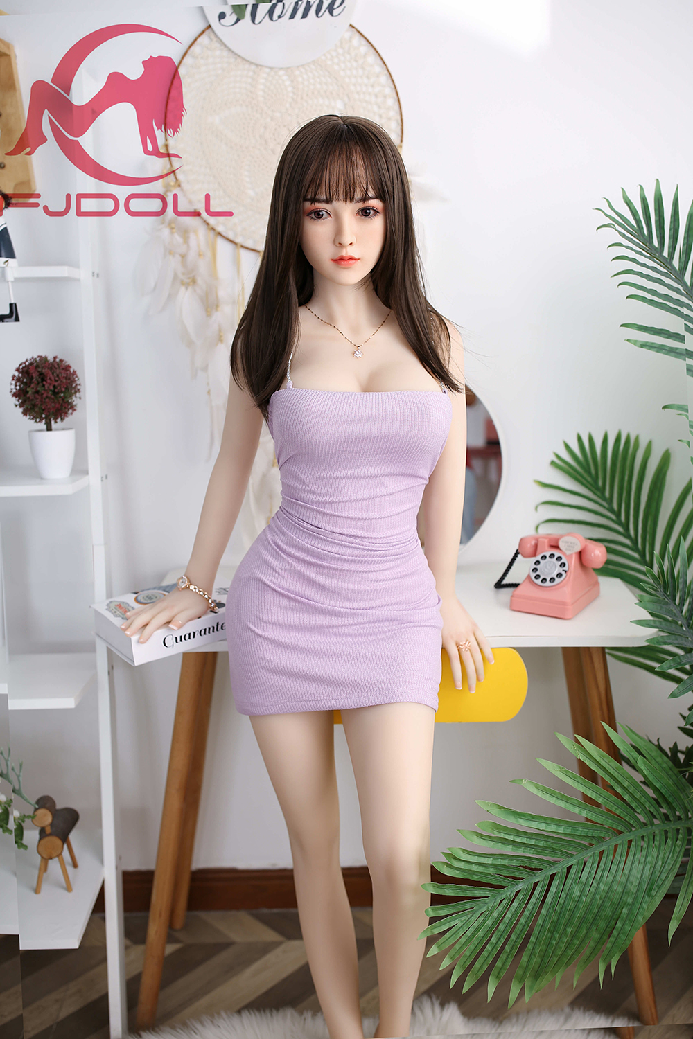 Picture of FJ Doll | 158cm/5ft2 D-Cup Silicone Head Sex Doll - Caldria