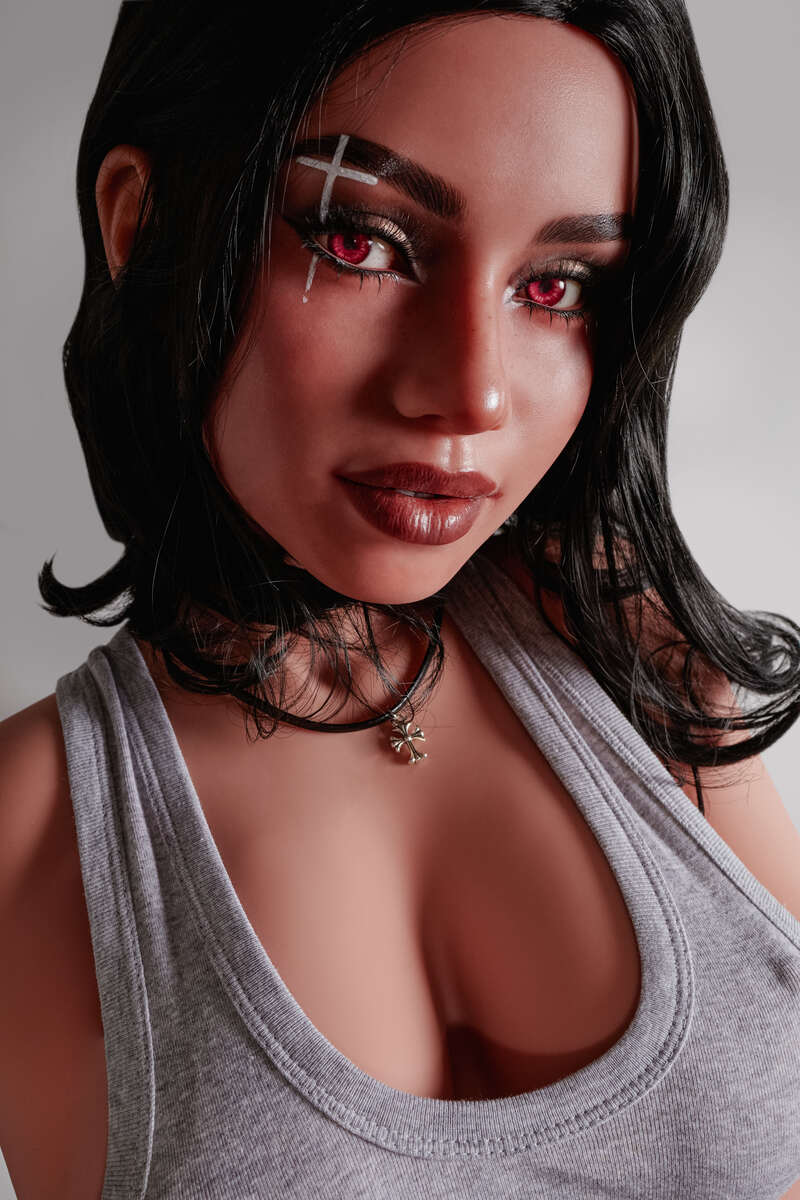 Picture of 154cm/5ft1 M-cup Silicone Head Sex Doll – Reese