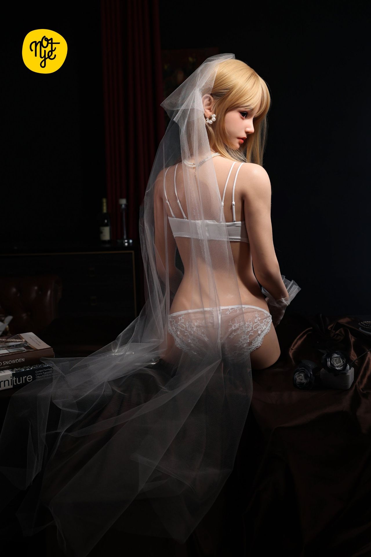 Picture of Boobs Half Body Silicone Sex Doll with ROS Head Real skin texture