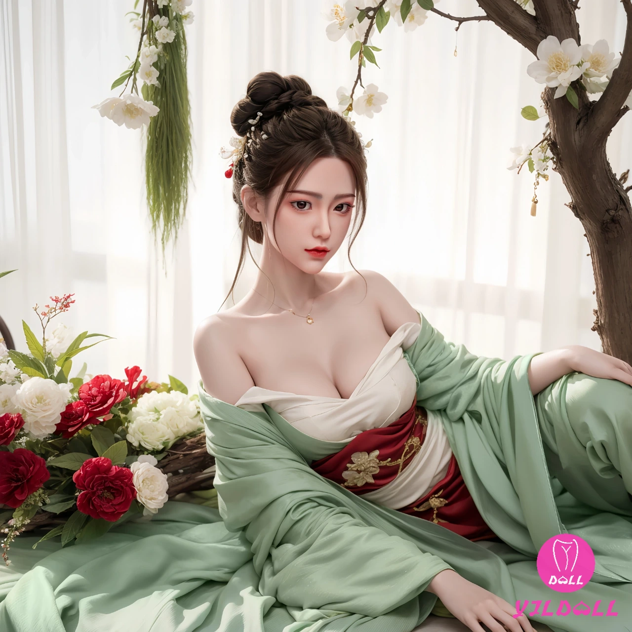 Picture of YJL DOLL Fan Jing 165CM D Cup Full Silicone Sex Doll