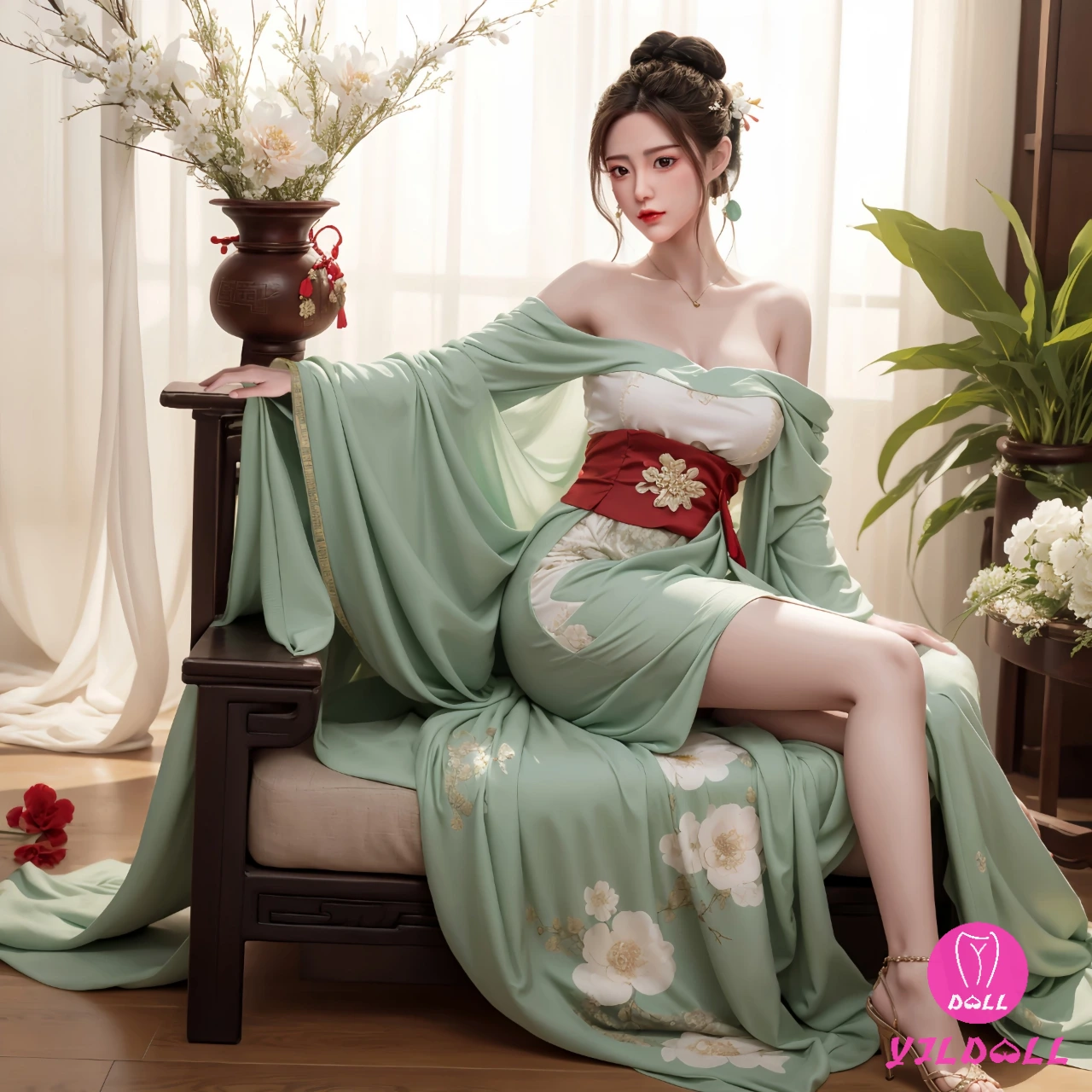 Picture of YJL DOLL Fan Jing 165CM D Cup Full Silicone Sex Doll